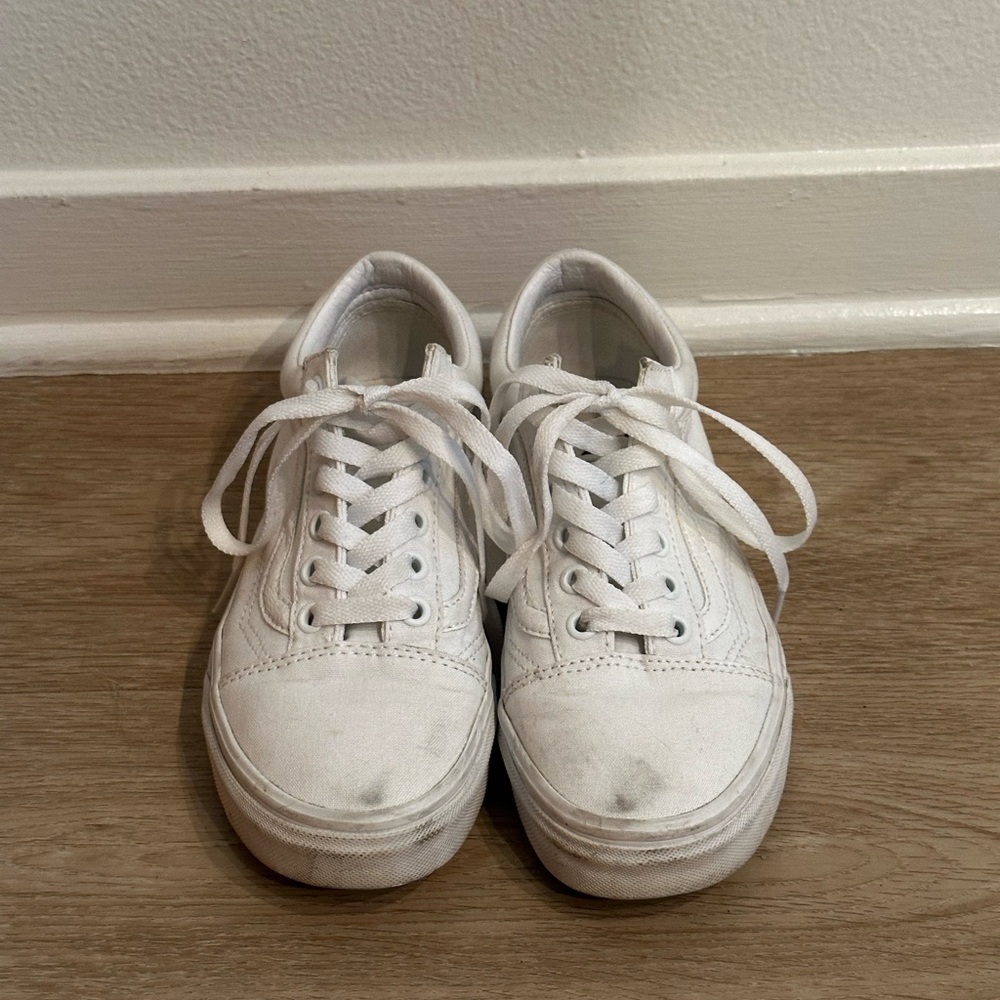 Classic White Vans